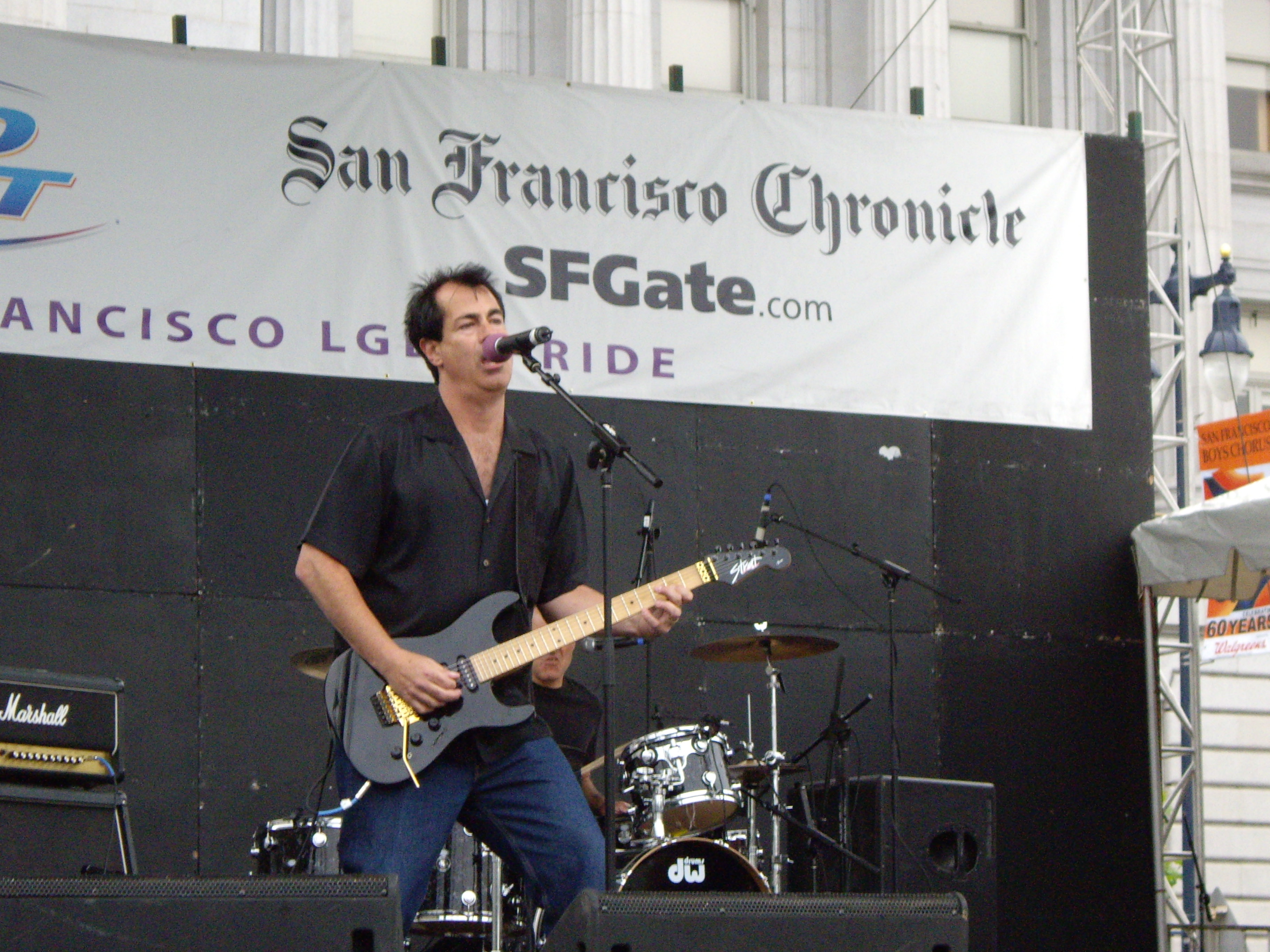 Phil on Main Stage at 2008 SF Pride